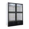 REFRIGERADOR VERTICAL EXHIBIDOR 4 PUERTAS 42 PIES VRD42-4P