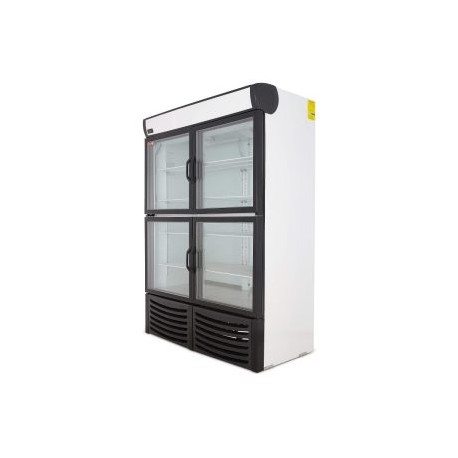 REFRIGERADOR VERTICAL EXHIBIDOR 4 PUERTAS 36 PIES R36L-4P