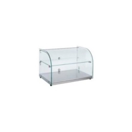 VITRINA EXHIBIDORA NEUTRA CRISTAL CURVO RTZ-45L de My Store -