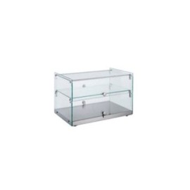 VITRINA EXHIBIDORA NEUTRA CRISTAL RECTO RTZ-50L de My Store -