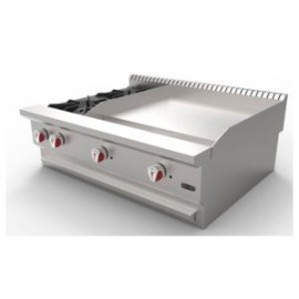 Parrilla de 2 quemadores y plancha CG-20PD