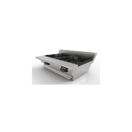 Parrilla de 2 quemadores 4 charolas CG-20-Slim